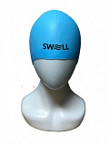 Взрослая силиконовая шапочка для плавания Swell от магазина Best-Swim.ru