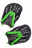Лопатки для плавания Hand Paddles Mad Wave, Black/Green | для пловцов | BestSwim.ru